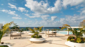 Estudio en Cozumel con vista al mar, Condominio con alberca A1